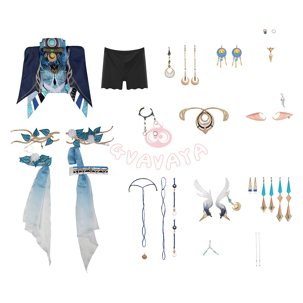 Gvavaya Game Cosplay Genshin Impact Cosplay Lauma Cosplay Costume