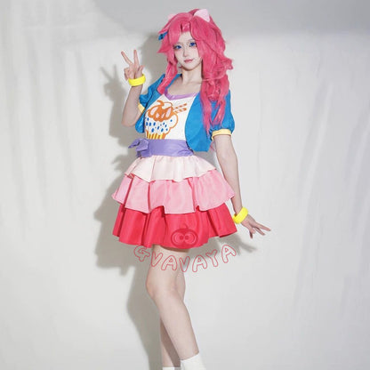 Gvavaya Anime Cosplay Pinkie Pie Human Cosplay Costume