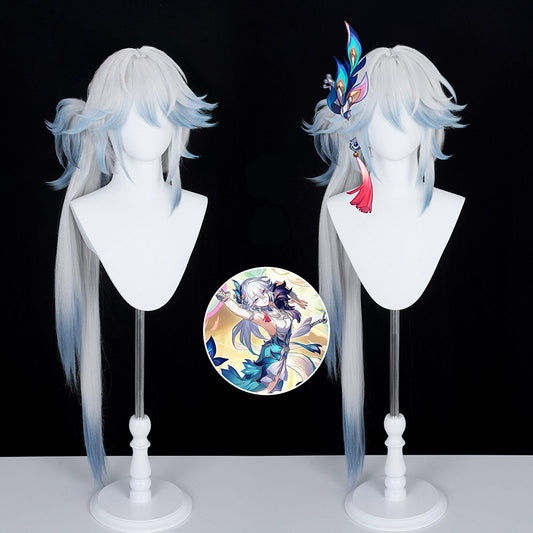 Gvavaya Game Cosplay Honkai Star Rail Yao Guang Cosplay Wig 100cm Wig