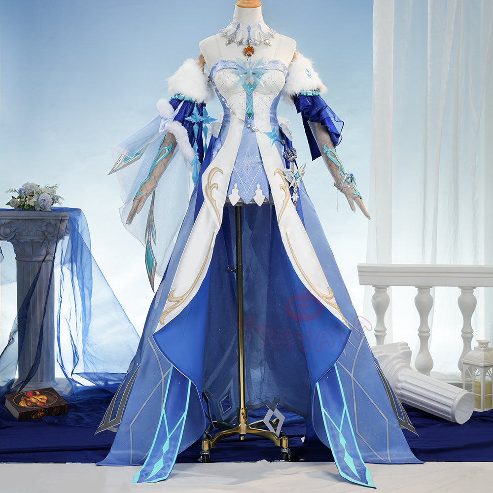 Gvavaya Game Cosplay Genshin Cosplay Anastasya Tsaritsa Cosplay Costume