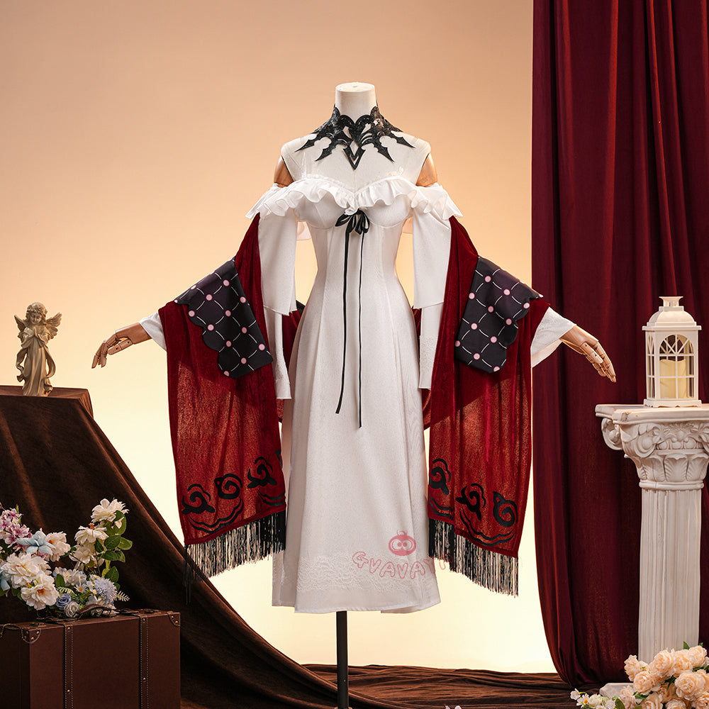 Gvavaya Game Cosplay Genshin Cosplay La Signora Pajama Cosplay Costume