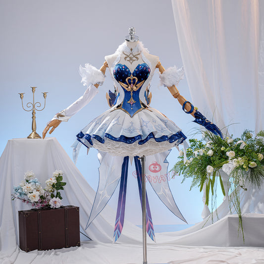 Gvavaya Game Cosplay Genshin Cosplay Genshin Odette Cosplay Costume