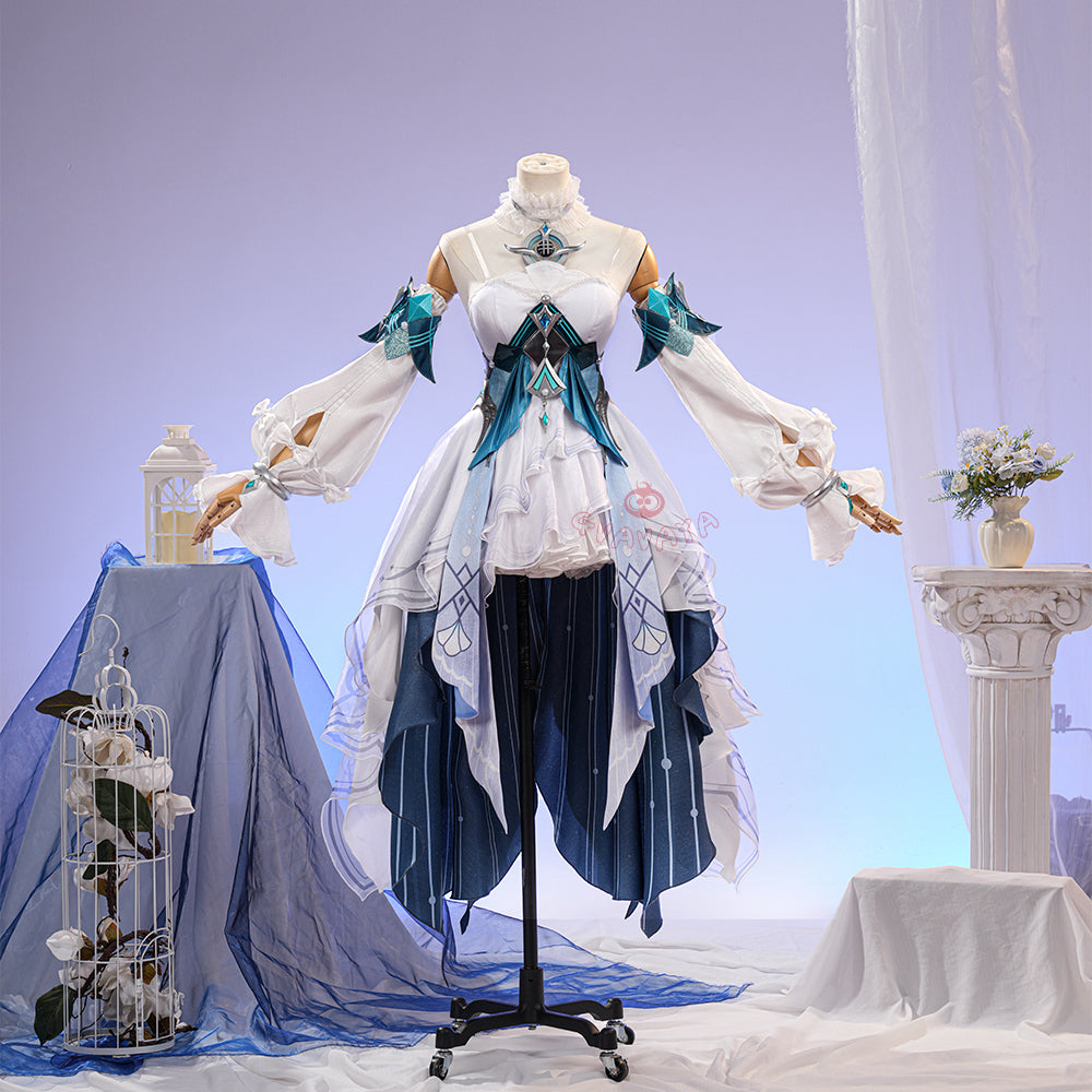 Gvavaya Game Cosplay Genshin Cosplay Vodyanitsa Cosplay Costume