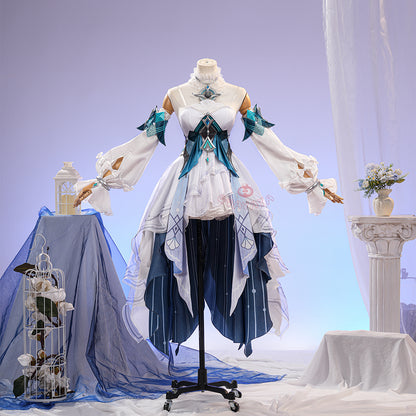Gvavaya Game Cosplay Genshin Cosplay Vodyanitsa Cosplay Costume