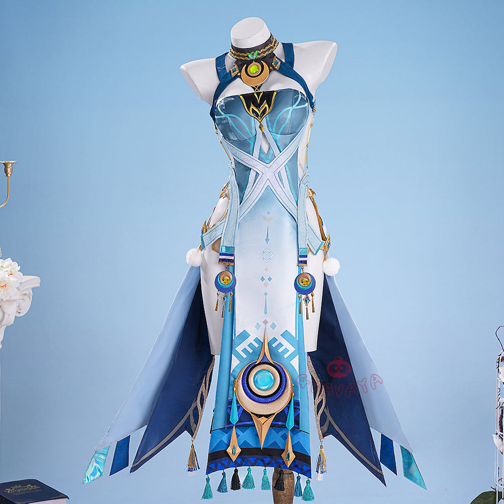 Gvavaya Game Cosplay Genshin Impact Cosplay Lauma Cosplay Costume