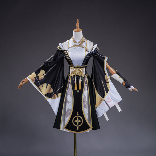 Gvavaya Game Cosplay ZZZ Cosplay Hoshimi Miyabi Dignified Blossom Cosplay Costume