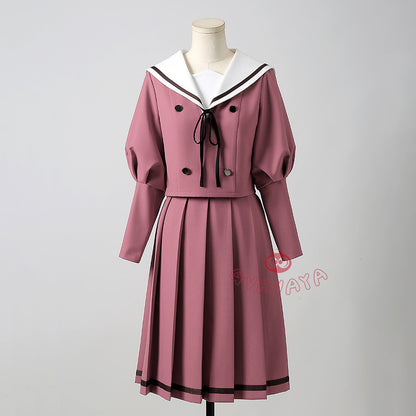 Gvavaya Anime Cosplay The Fragrant Flower Blooms with Dignity Cosplay Kaoruko Waguri Cosplay Costume