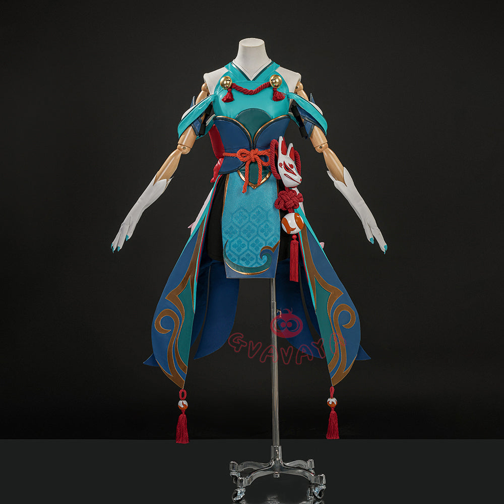 Gvavaya Game Cosplay Over watch2 Kiriko Spirits Cosplay Costume Kiriko Cosplay