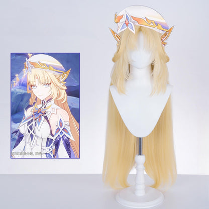 Gvavaya Game Cosplay Genshin Impact Nicole Reeyn Cosplay Wig 100cm Wig