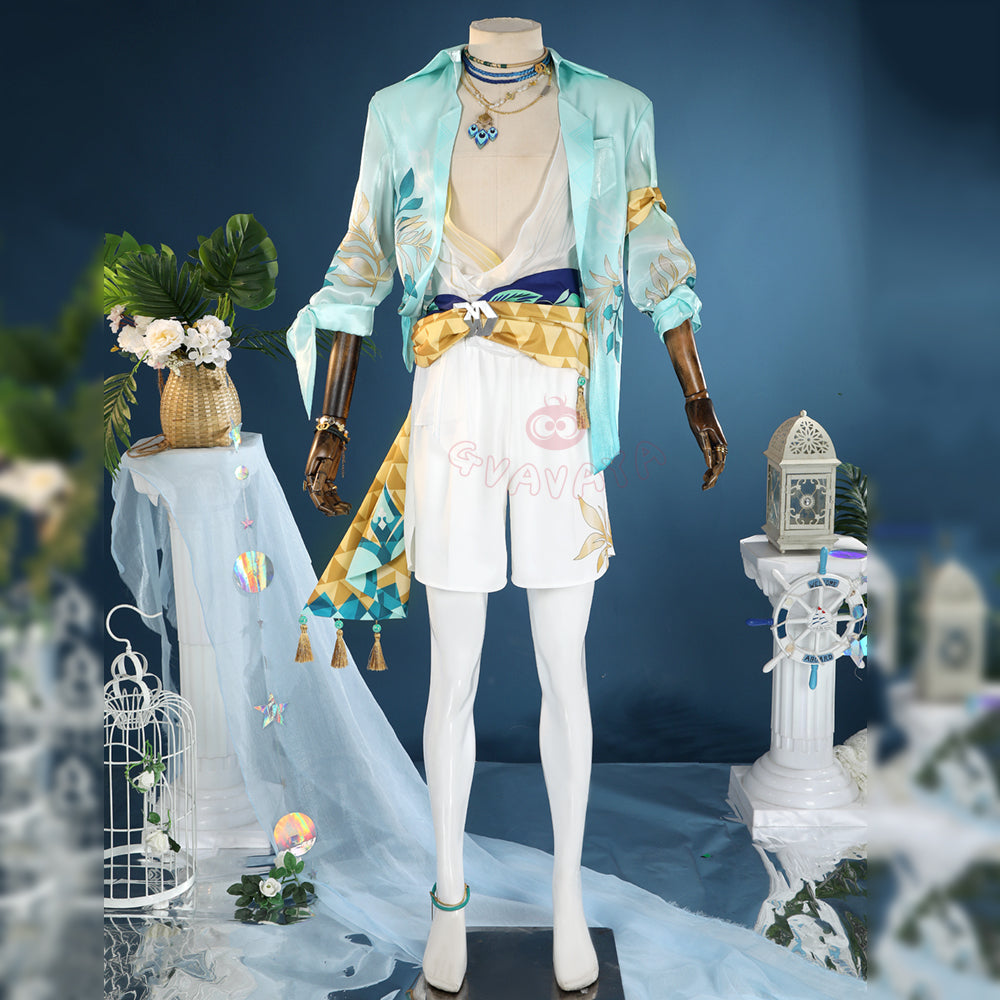 Gvavaya Game Cosplay HSR Aventurine Waveflair Cosplay Costume