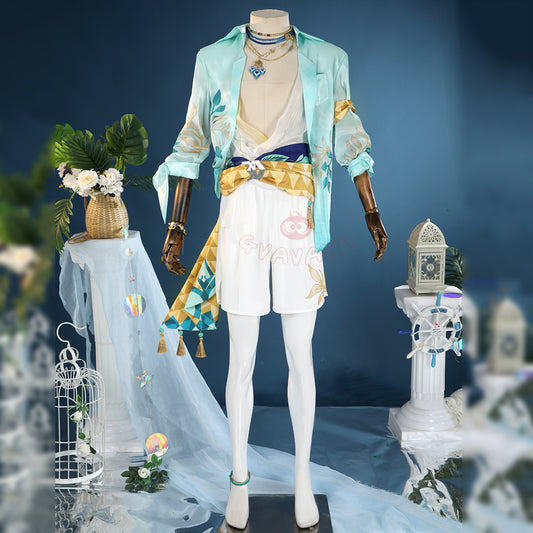 Gvavaya Game Cosplay HSR Aventurine Waveflair Cosplay Costume