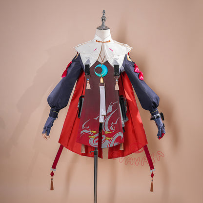 Gvavaya Game Cosplay Wuthering Waves Cosplay Danjin Cosplay Costume