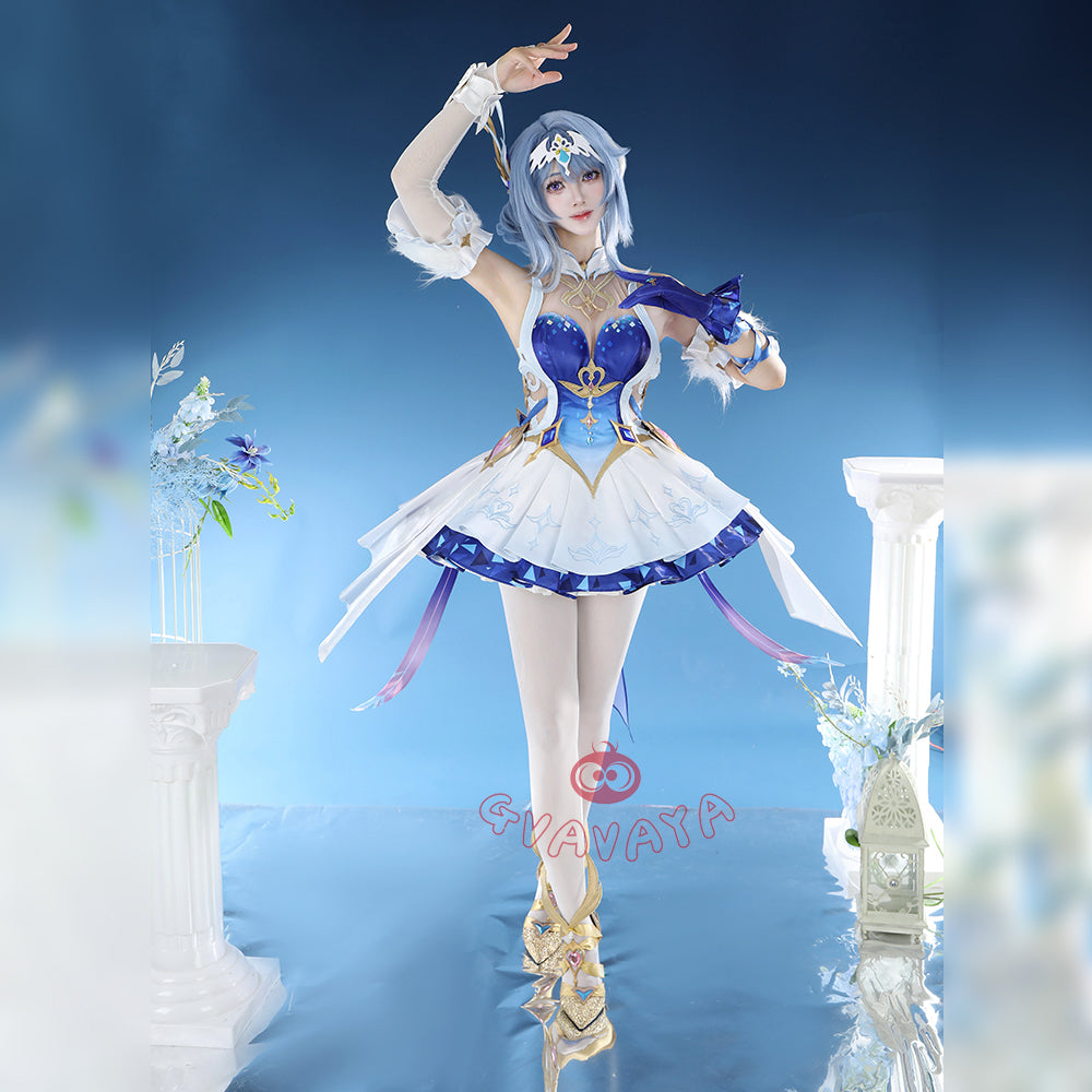 Gvavaya Game Cosplay Genshin Impact Odette Cosplay Costume