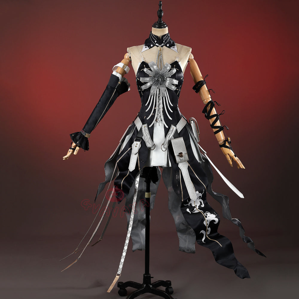 Gvavaya Game Cosplay WuWa Cosplay Dark Phrovola Cosplay Costum