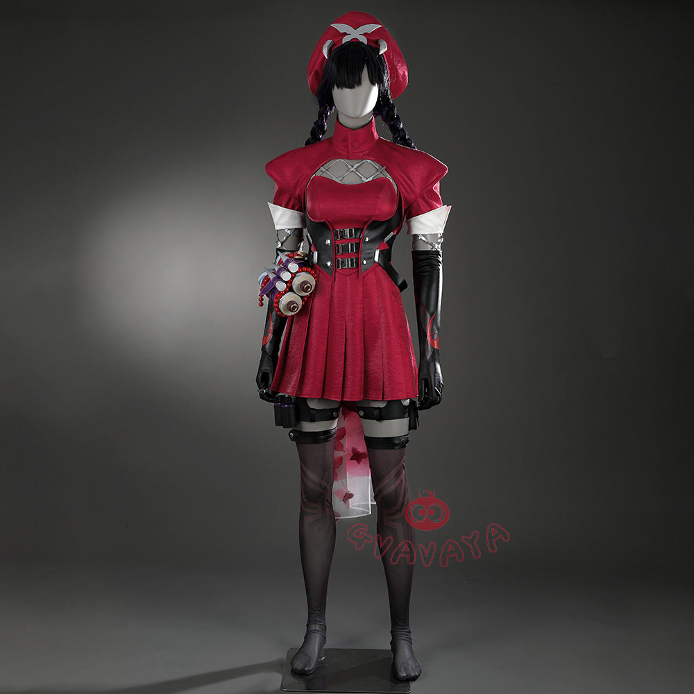 Gvavaya Game Cosplay Psylocke(Blood Kariudo) Cosplay Costume