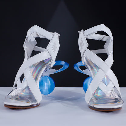 Gvavaya Game Cosplay Genshin Impact Columbina (Damselette) Cosplay Shoes Cosplay Costume