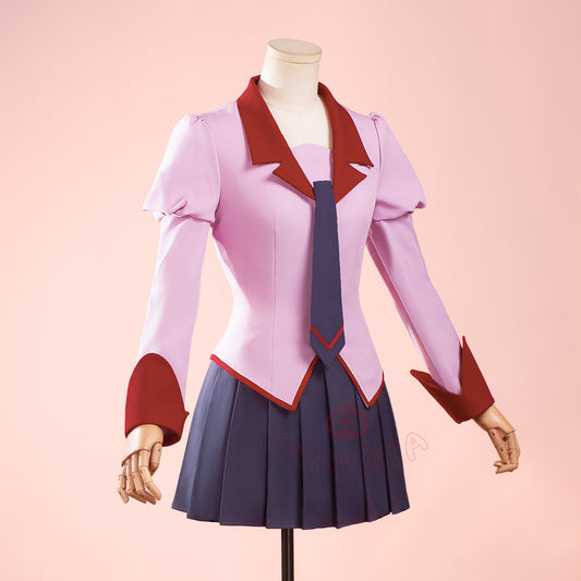 Gvavaya Anime Cosplay Hitagi Senjougahara Cosplay Costume