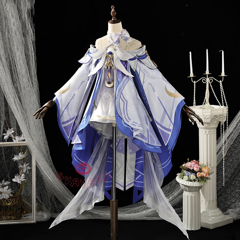 Gvavaya Game Cosplay Genshin Impact Columbina (Damselette) Cosplay Costume