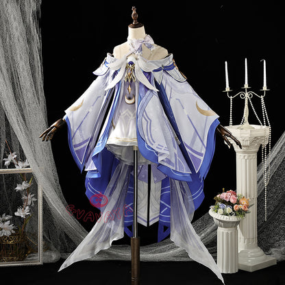 Gvavaya Game Cosplay Genshin Impact Columbina (Damselette) Cosplay Costume