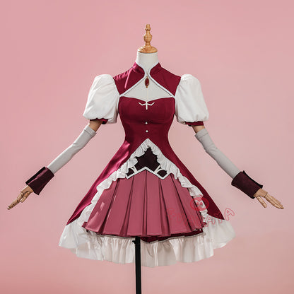 Gvavaya Anime Cosplay Puella Magi Madoka Magica Cosplay Kyoko Sakura Cosplay Costume