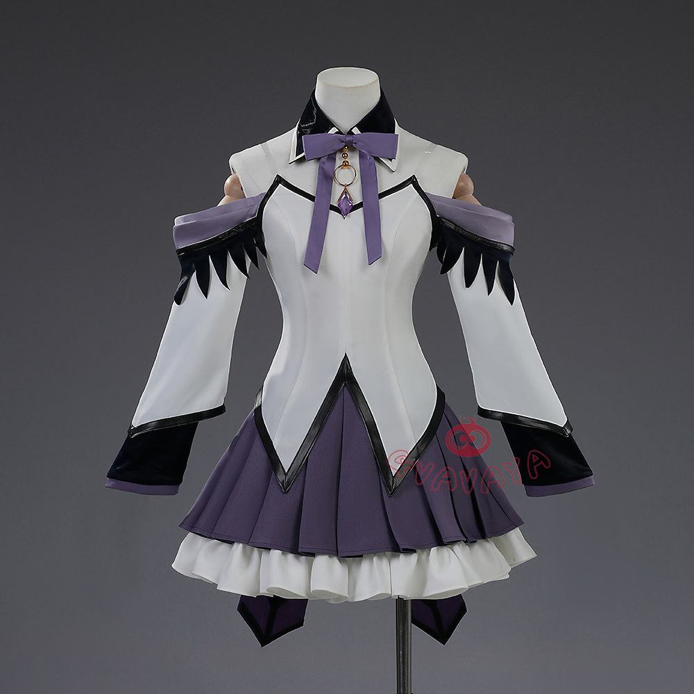 Gvavaya Anime Cosplay Puella Magi Madoka Magica Cosplay Homura Akemi Cosplay Costume