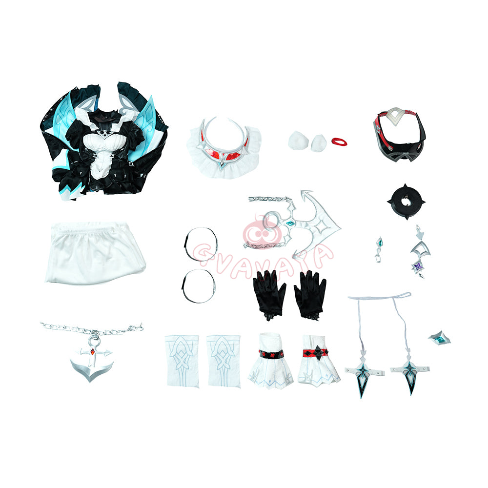 Gvavaya Game Cosplay Genshin Cosplay Danica Cosplay Costume