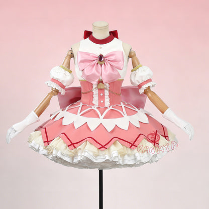 Gvavaya Anime Cosplay Puella Magi Madoka Magica Cosplay Madoka Kaname Cosplay Costume A