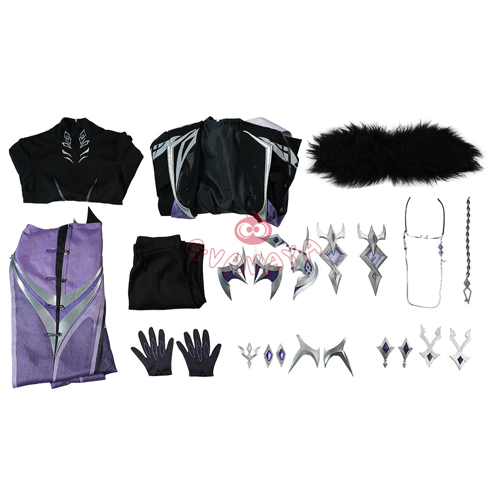 Gvavaya Game Cosplay Genshin Cosplay Regrator Pantalone Cosplay Costume