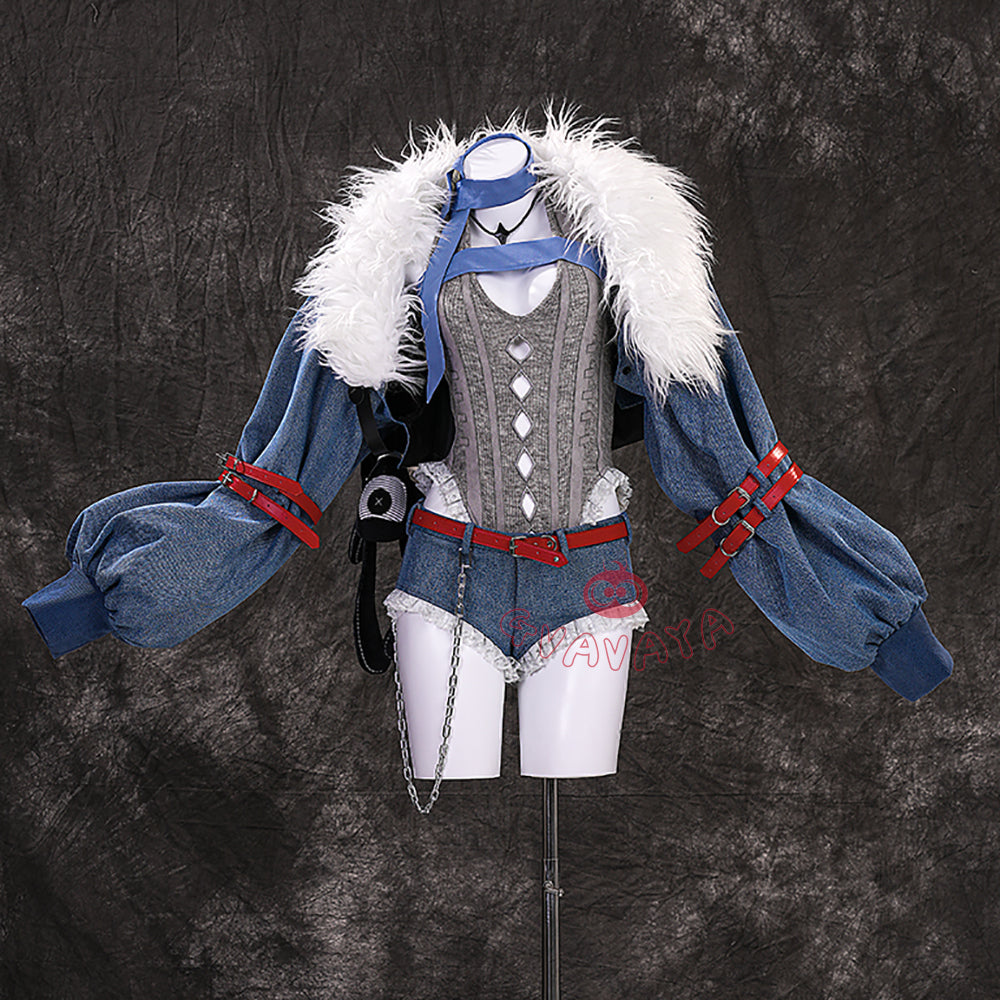 Gvavaya Anime Cosplay Rreeii Rock Style Cosplay Costume