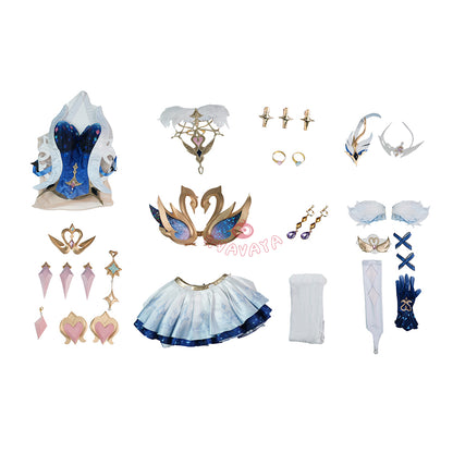 Gvavaya Game Cosplay Genshin Cosplay Genshin Odette Cosplay Costume