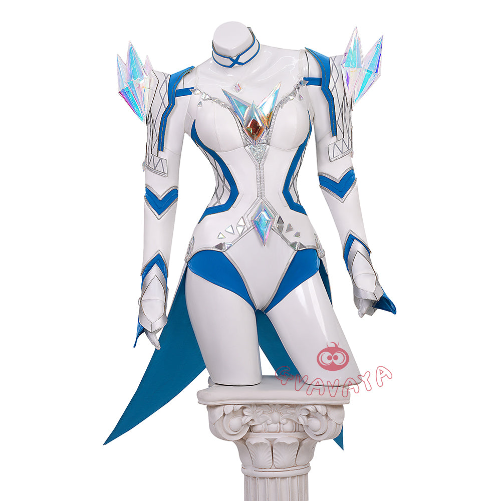 Gvavaya Game Cosplay White Queen Cosplay Emma Frost Cosplay Costume A
