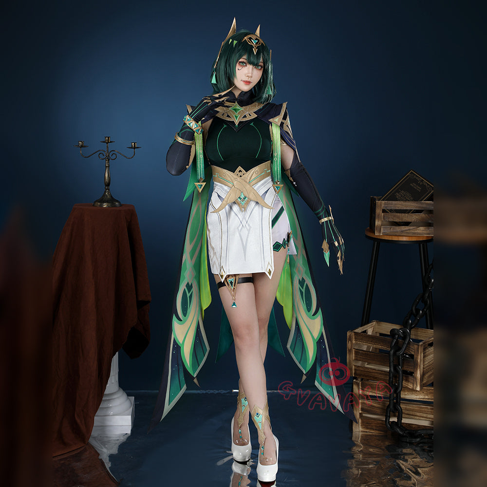 Gvavaya Game Cosplay Genshin Impact Cosplay Nefer Cosplay Costume