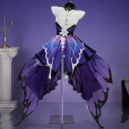 Gvavaya Game Cosplay HSR Cosplay Castorice Gossamer Flutter Splash Art Cosplay Costume