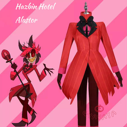 Gvavaya Cosplay Hazbin Hotel Cosplay Alastor Cosplay Costume Alastor Cosplay