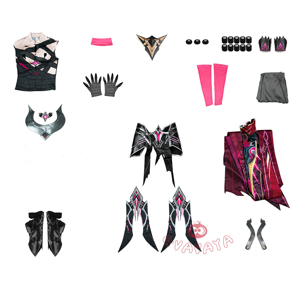Gvavaya Game Cosplay Genshin Impact Cosplay Rerir(Rächer of Solnari) Cosplay Costume