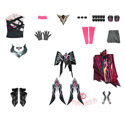 Gvavaya Game Cosplay Genshin Impact Cosplay Rerir(Rächer of Solnari) Cosplay Costume