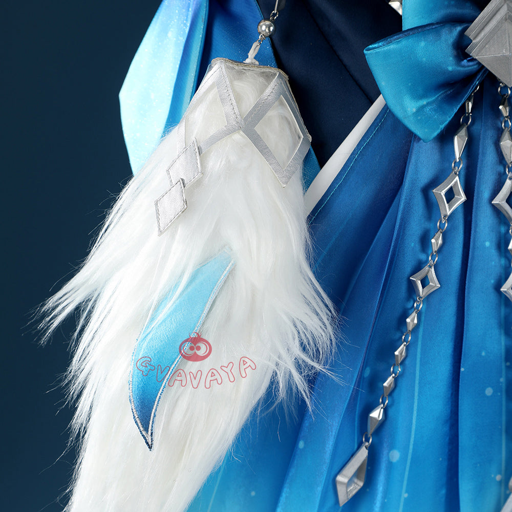 Gvavaya Game Cosplay Genshin Impact Yelan Tranquil Banquet Outfit Yelan Cosplay Costume