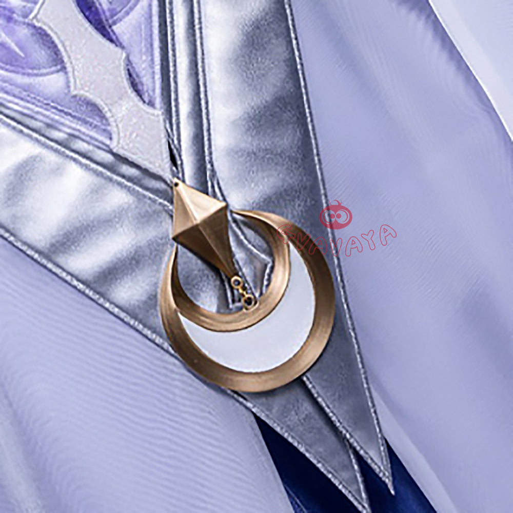 Gvavaya Game Cosplay Genshin Impact Cosplay Columbina (Damselette) Cosplay Costume A