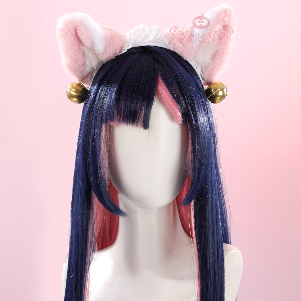 Gvavaya Game Cosplay Kiriko Pink Cat Maid Cosplay Costume