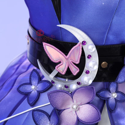 Gvavaya Game Cosplay Honkai Star Rail Cosplay Castorice Gossamer Flutter Splash Art Cosplay Costume