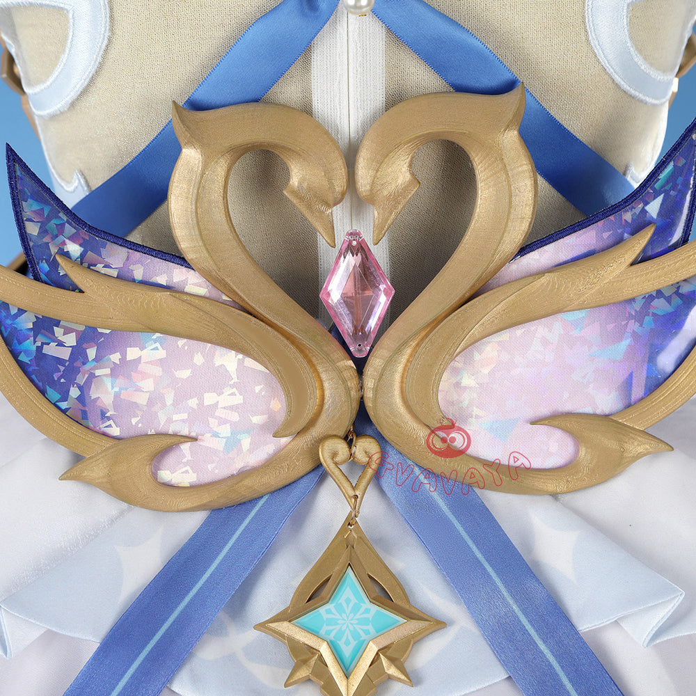 Gvavaya Game Cosplay Genshin Impact Odette Cosplay Costume