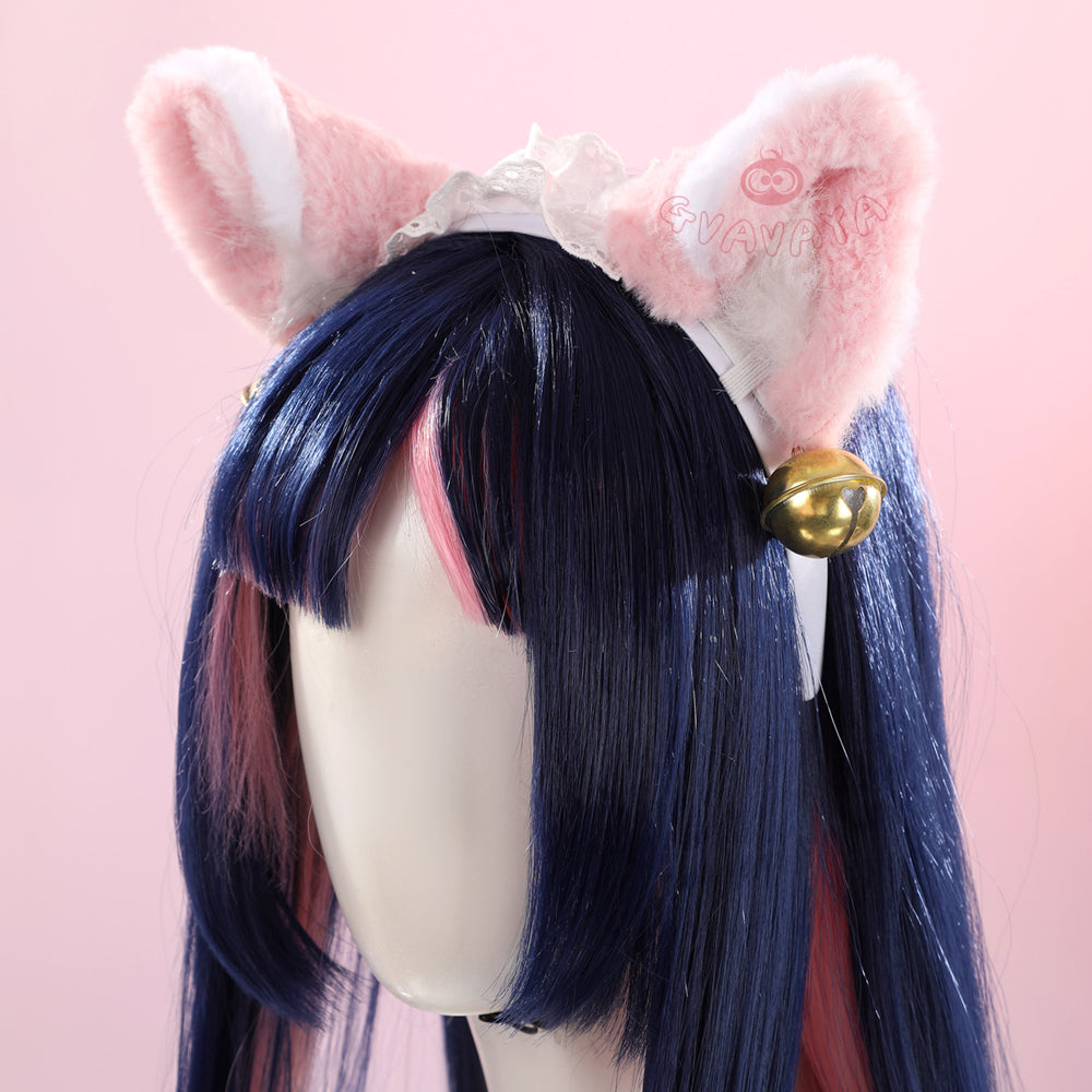 Gvavaya Game Cosplay Kiriko Pink Cat Maid Cosplay Costume