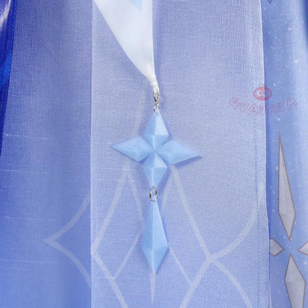 Gvavaya Game Cosplay Genshin Cryo Archon Tsaritsa Cosplay Costume
