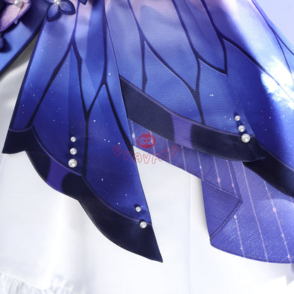Gvavaya Game Cosplay Honkai Star Rail Cosplay Castorice Gossamer Flutter Splash Art Cosplay Costume