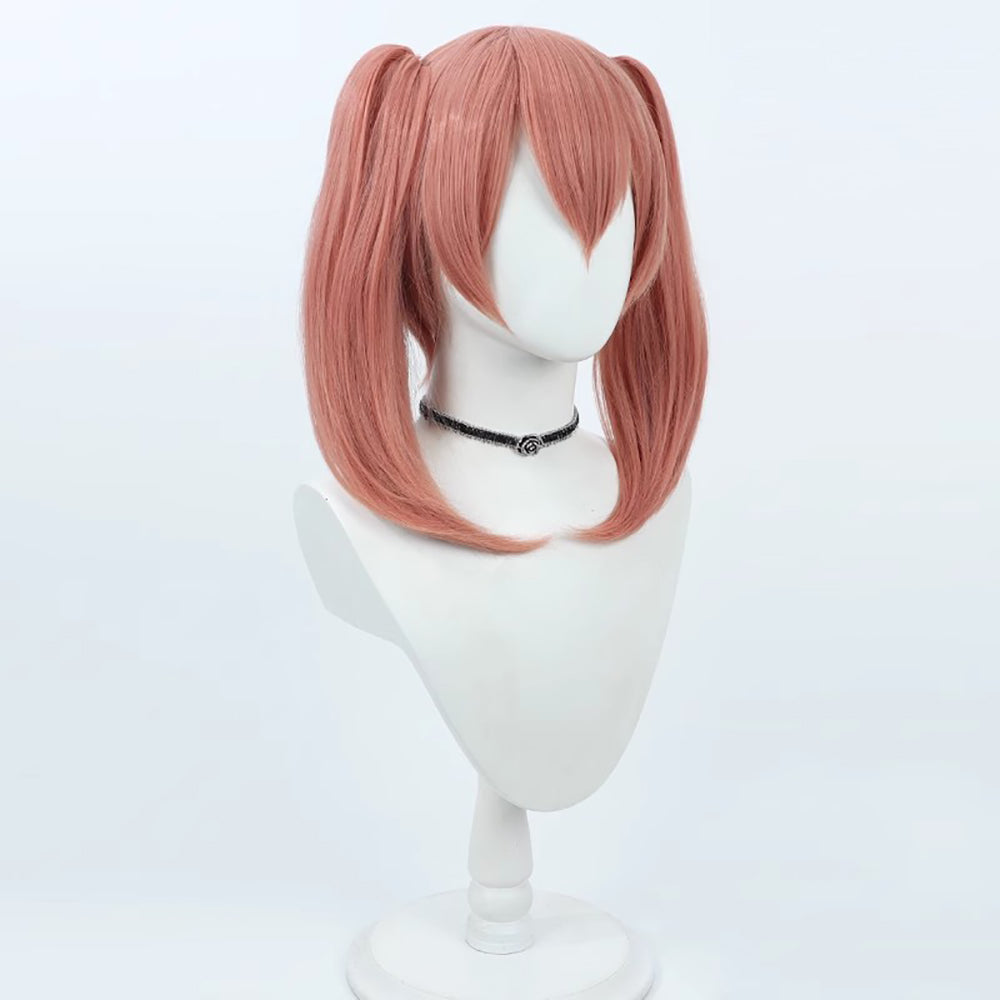 Gvavaya Anime Cosplay Frieren: Beyond Journey's End Linie Cosplay Wig 40cm Pink Wig