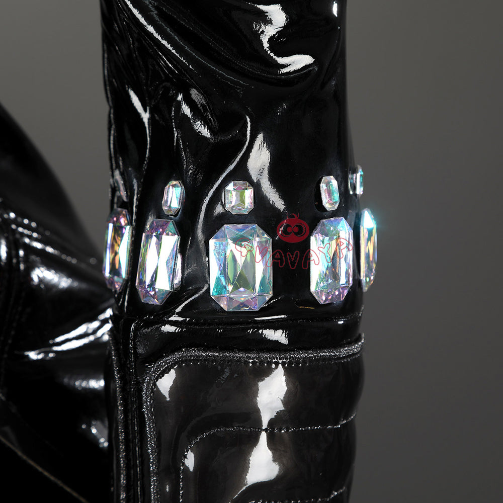 Gvavaya Game Cosplay White Queen Cosplay Emma X-Revolution Cosplay Costume