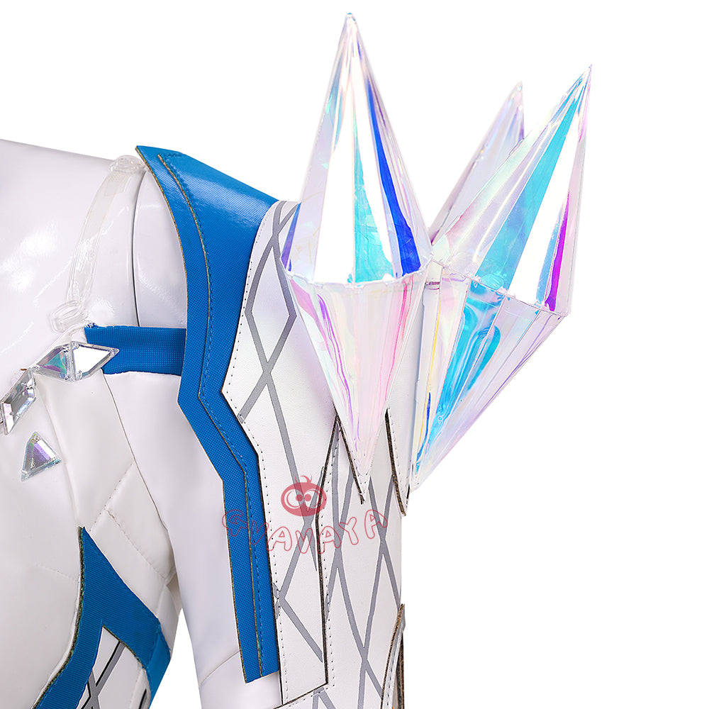 Gvavaya Game Cosplay White Queen Cosplay Emma Frost Cosplay Costume A