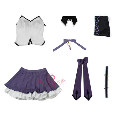 Gvavaya Anime Cosplay Puella Magi Madoka Magica Cosplay Homura Akemi Cosplay Costume