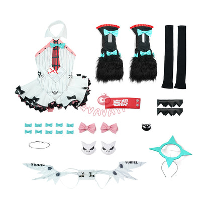 Gvavaya Game Cosplay Zenless Zone Zero Cosplay Angels of Delusion Cosplay Nangong Yu Cosplay Costume