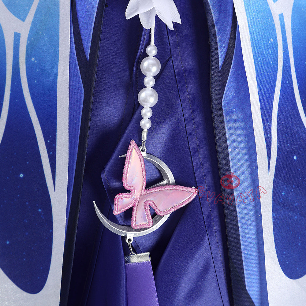 Gvavaya Game Cosplay Honkai Star Rail Cosplay Castorice Gossamer Flutter Splash Art Cosplay Costume